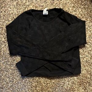 Black Long Sleeve Top